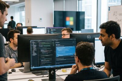 Image for: AI Now Writes Up to 30 Percent of Code at Major Tech Companies, Reshaping Software Development