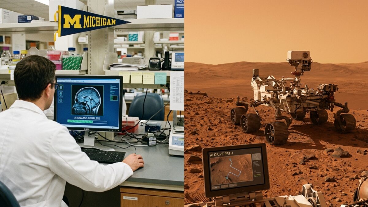 Image for: AI Reads Brain Scans in Seconds and Drives Mars Rover Autonomously in Landmark Breakthroughs