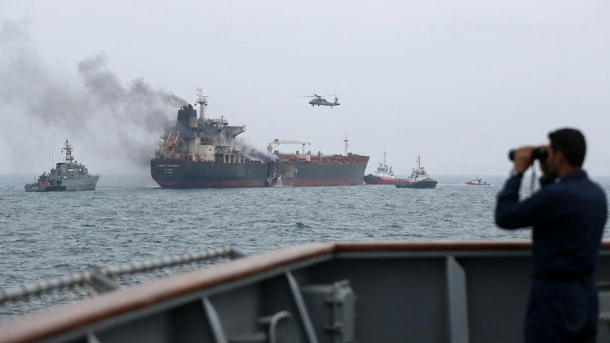 Image for: Brent Crude Surges Past $85 After Iran Strikes Oil Tanker in Strait of Hormuz, Biggest Weekly Gain Since 2022