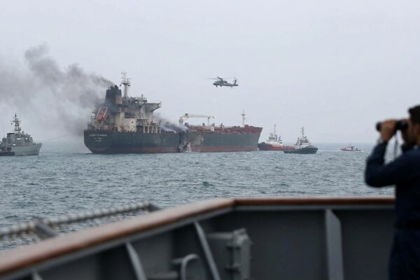 Image for: Brent Crude Surges Past $85 After Iran Strikes Oil Tanker in Strait of Hormuz, Biggest Weekly Gain Since 2022