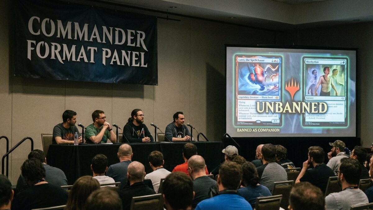 Image for: Commander Format Panel Frees Lutri and Biorhythm in Historic February Update