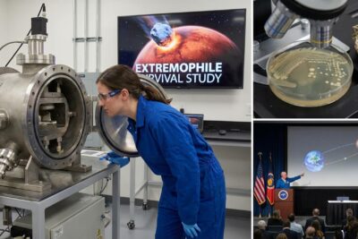 Image for: Could Life Travel Between Planets? New Research Shows Earth Bacteria Can Survive Martian Asteroid Impacts