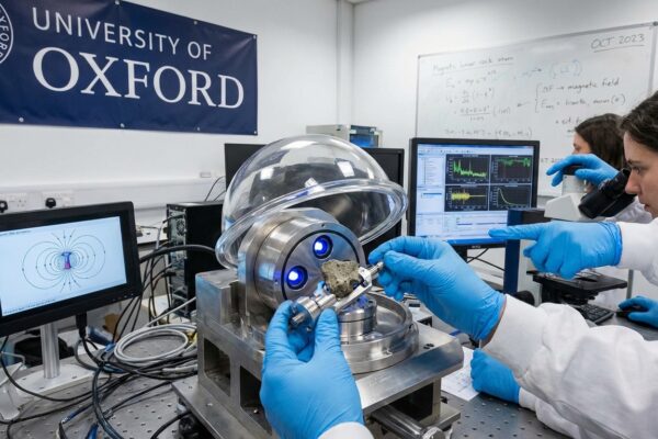 Image for: Decades-Long Debate Over the Moon's Magnetic Past Finally Resolved Using Apollo-Era Samples