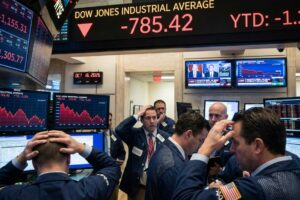 Image for: Dow Jones Turns Negative for 2026 as Market Endures Worst Week Since Trump's Liberation Day Tariffs