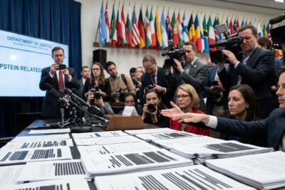 Image for: Epstein Files: 3 Million Pages Released by DOJ Expose Scale of Criminal Enterprise, Redaction Failures Draw Fire