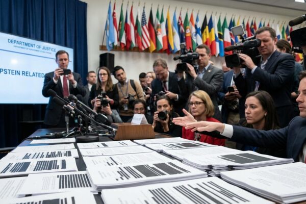 Image for: Epstein Files: 3 Million Pages Released by DOJ Expose Scale of Criminal Enterprise, Redaction Failures Draw Fire