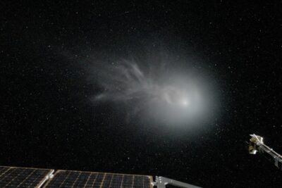 Image for: ESA's JUICE Mission Captures Stunning Portrait of Interstellar Comet 3I/ATLAS, Only Third Visitor From Another Star