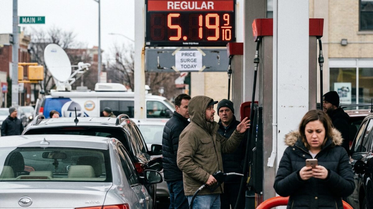 Image for: Gas Prices Jump 19 Cents in a Single Day as Iran War Threatens to Erase Years of Energy Cost Declines