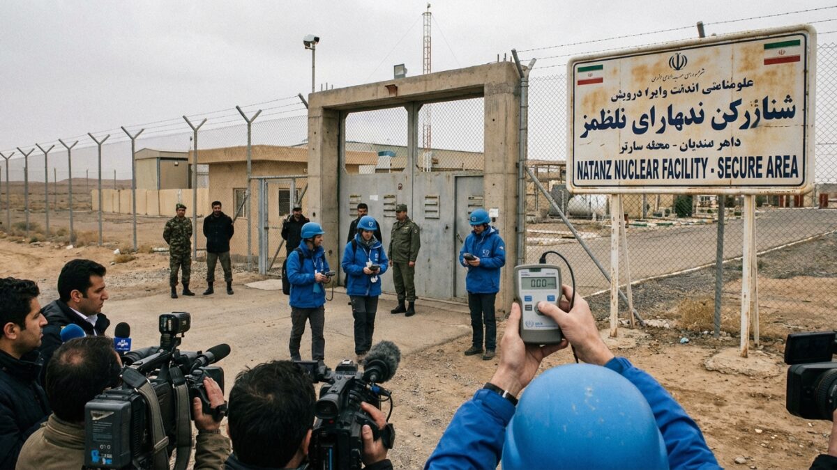 Image for: IAEA Confirms Iranian Nuclear Facility Entrances Bombed But No Radiation Increase Detected at Natanz