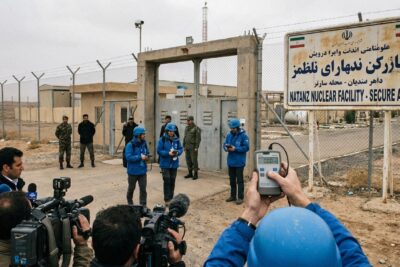 Image for: IAEA Confirms Iranian Nuclear Facility Entrances Bombed But No Radiation Increase Detected at Natanz