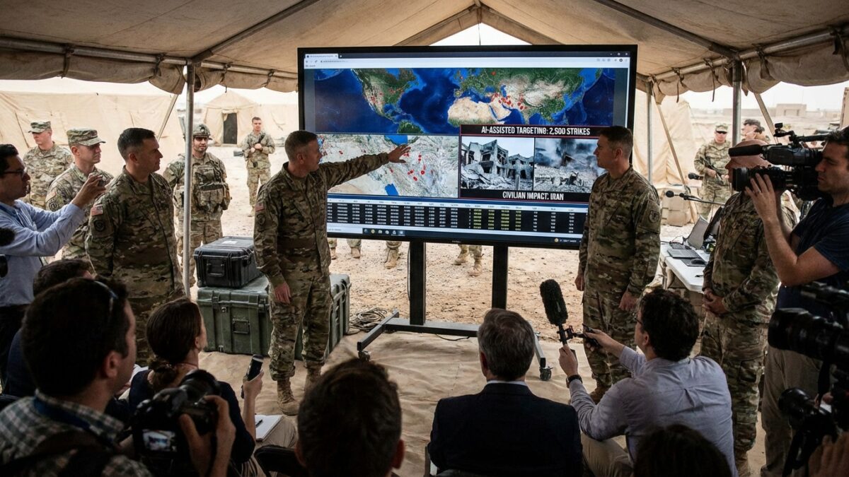 Image for: Israel's AI-Powered Targeting Systems Under Scrutiny After 2,500 Strikes and 6,000 Weapons Deployed in Eight Days