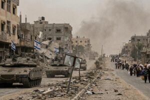 Image for: Israel's Military Chief Announces 'Next Phase' of War After 2,500 Strikes as Ground Offensive Deepens in Lebanon