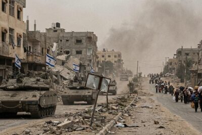 Image for: Israel's Military Chief Announces 'Next Phase' of War After 2,500 Strikes as Ground Offensive Deepens in Lebanon