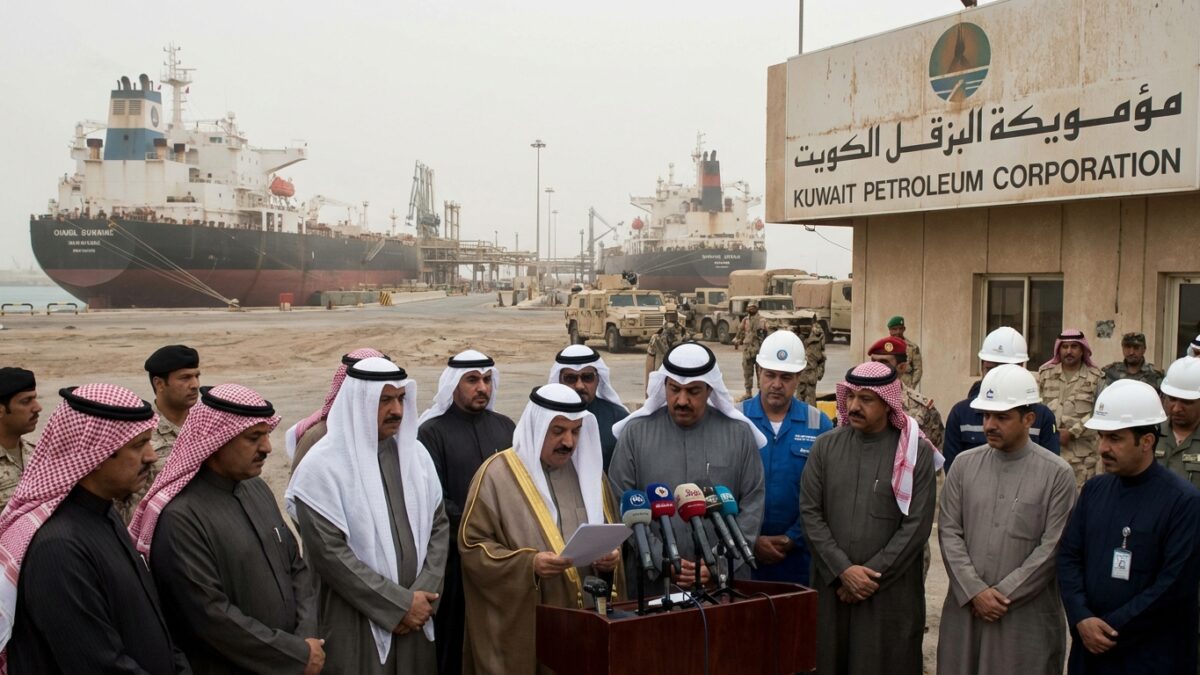 Image for: Kuwait Declares Force Majeure on Crude Oil Exports as Iran War Chokes Global Energy Supply Through Strait of Hormuz