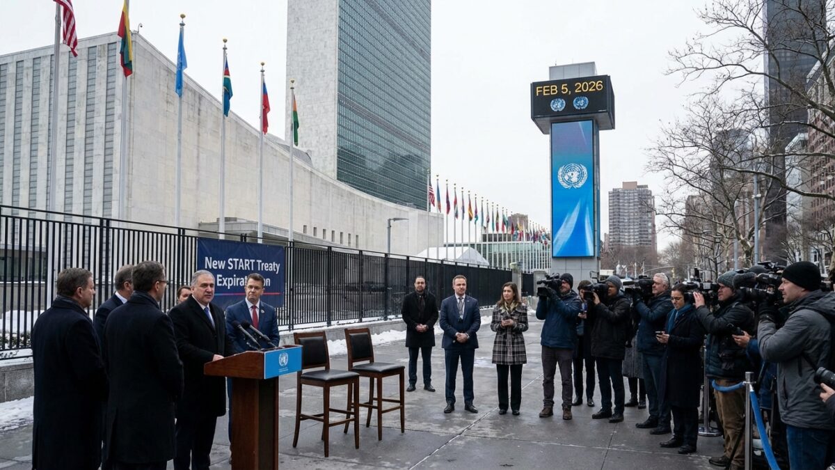 Image for: Last Nuclear Arms Treaty Between U.S. and Russia Expires, Ending Half-Century of Binding Limits on Arsenals