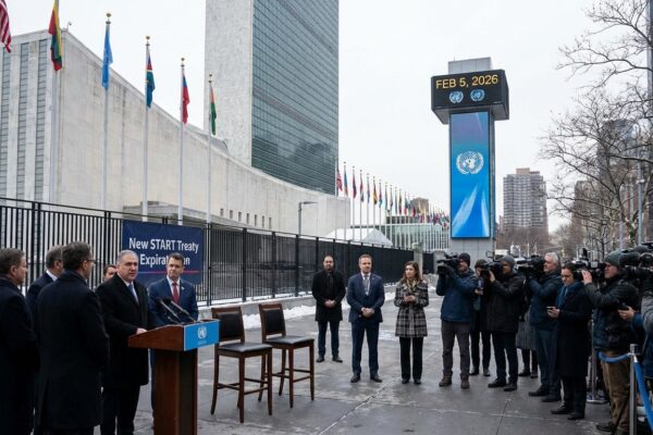 Image for: Last Nuclear Arms Treaty Between U.S. and Russia Expires, Ending Half-Century of Binding Limits on Arsenals