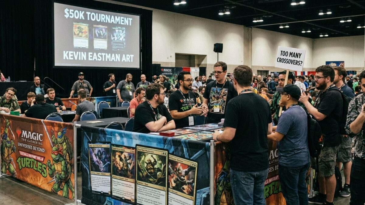 Image for: Magic: The Gathering's Teenage Mutant Ninja Turtles Set Launches Amid Universes Beyond Debate