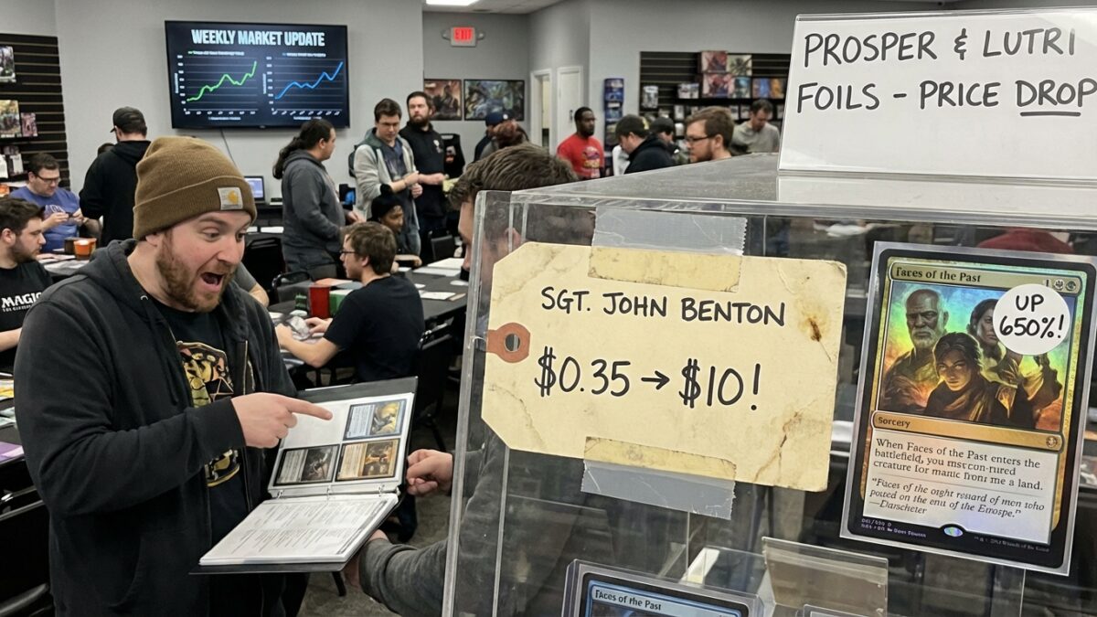Image for: MTG Market Watch: Sergeant Benton Spikes 2,700%, Faces of the Past Surges on Lorwyn Synergy