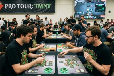 Image for: MTG Teenage Mutant Ninja Turtles Set Reshapes Standard Format in Week Two as Arena Engagement Soars