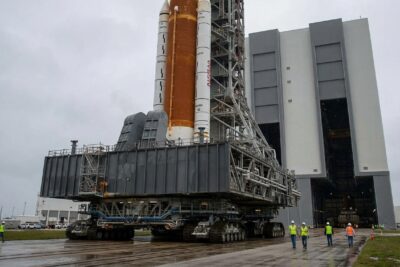 Image for: NASA's Artemis II Moon Mission Faces Further Delays After Helium System Malfunction Forces Rocket Rollback