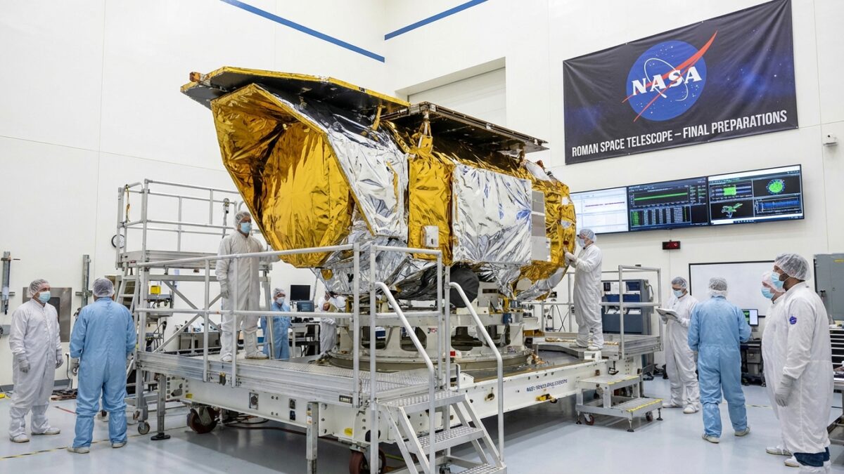 Image for: NASA's Nancy Grace Roman Space Telescope Enters Final Preparations for October Launch, Promising a Revolution in Cosmic Surveys