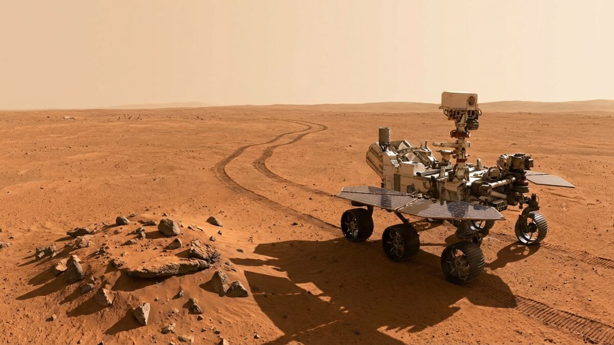 Image for: NASA's Perseverance Rover Completes Historic First AI-Planned Drive on Mars