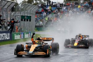 Image for: Norris Wins Chaotic Rain-Affected Australian Grand Prix as Formula 1's New Era Begins in Dramatic Fashion