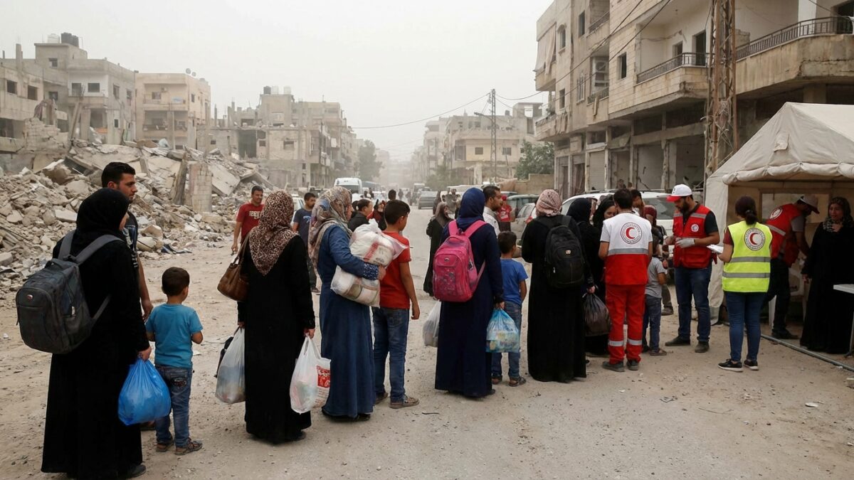 Image for: Over 500,000 Displaced in Lebanon as Israeli Ground Offensive and Airstrikes Devastate Southern Beirut