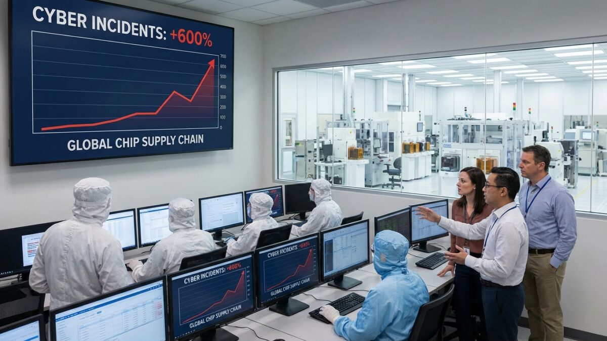 Image for: Ransomware Attacks on Semiconductor Industry Surge 600 Percent as Chip Supply Chain Becomes Prime Target