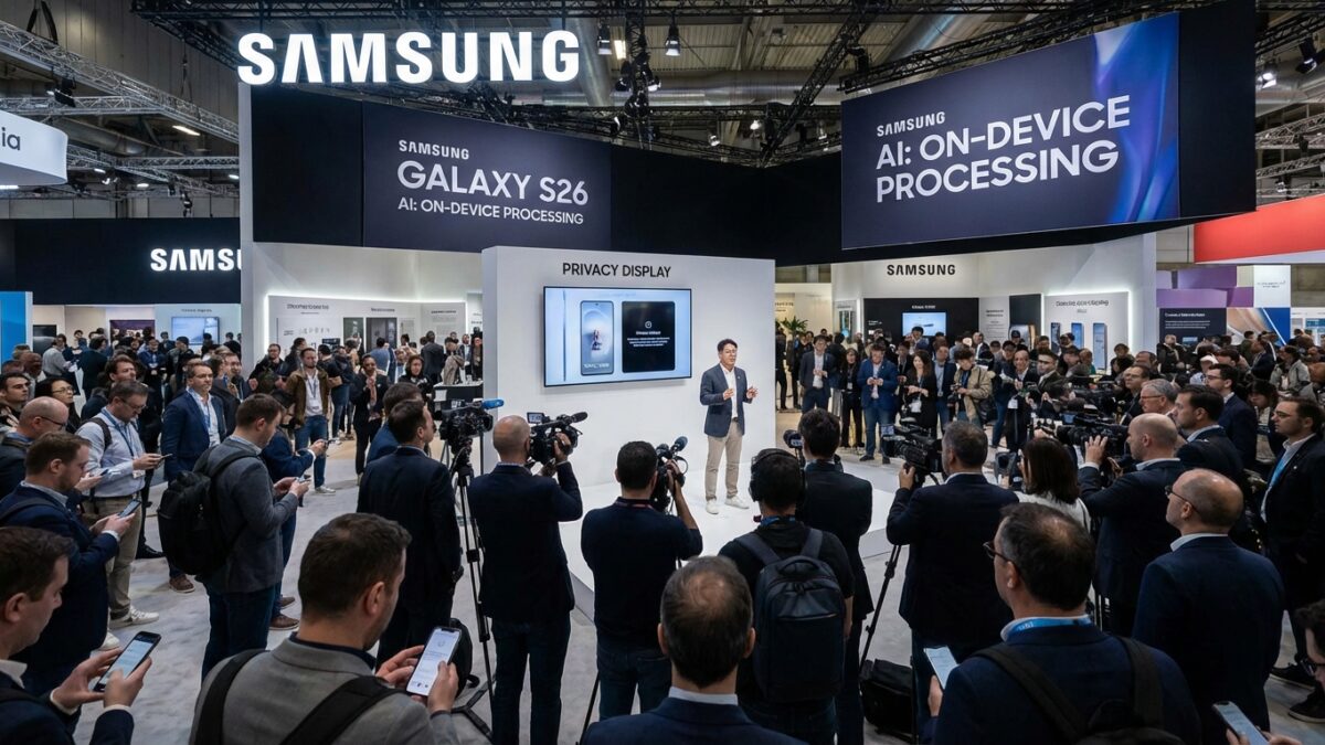Image for: Samsung Showcases Galaxy S26 AI Features at MWC Barcelona as On-Device Intelligence Becomes the New Smartphone Battleground