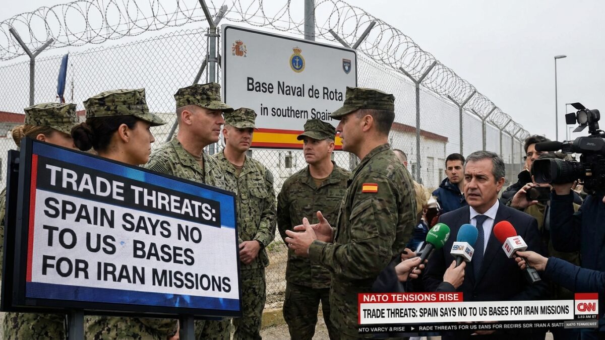 Image for: Spain Refuses U.S. Military Base Access for Iran War, Triggering Trump Trade Threats and NATO Tensions