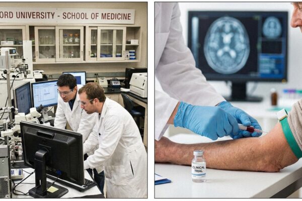 Image for: Stanford Unveils Universal Vaccine Platform as Blood Test for Alzheimer's Moves Toward Clinical Use