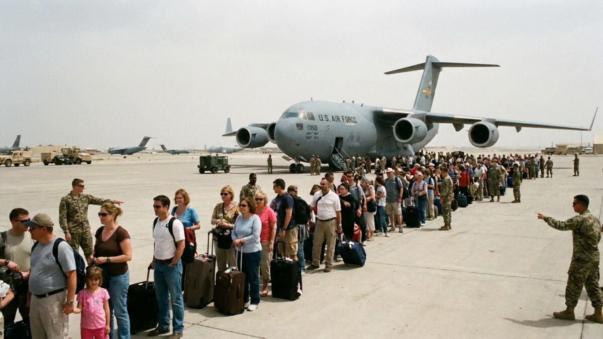 Image for: State Department Reports 32,000 Americans Have Left the Middle East as Evacuation Effort Continues Into Second Week