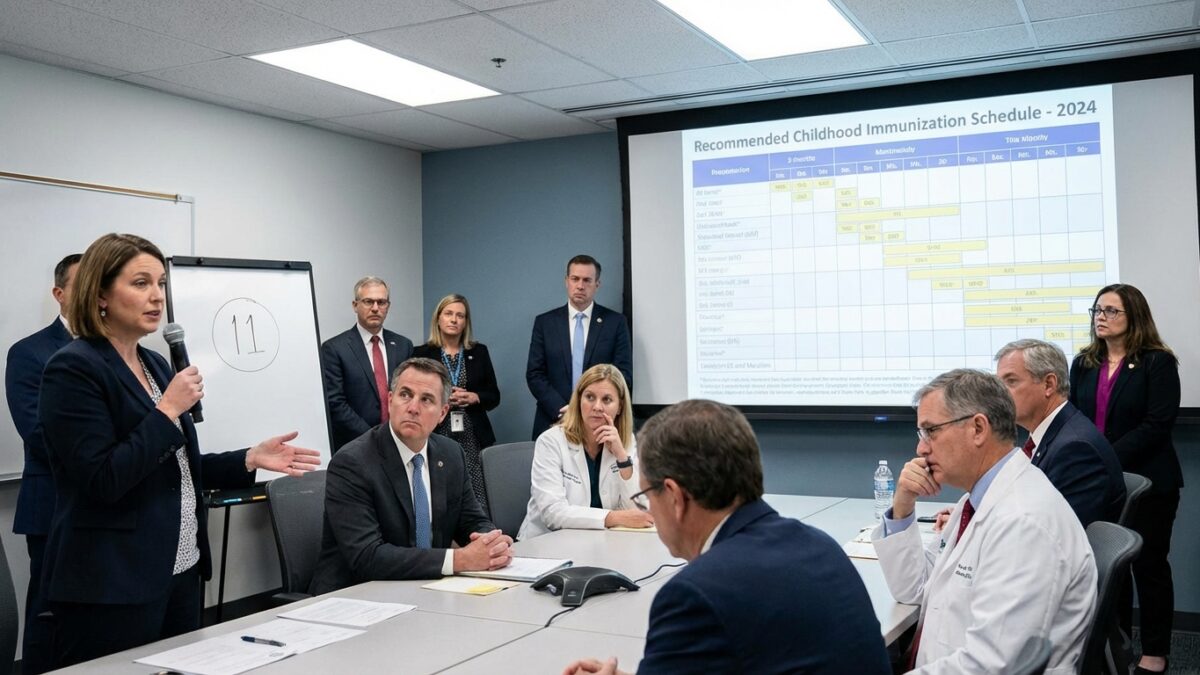 Image for: U.S. Slashes Recommended Vaccines From 17 to 11, Stoking Fears of Measles Resurgence and Weakened Pandemic Defenses